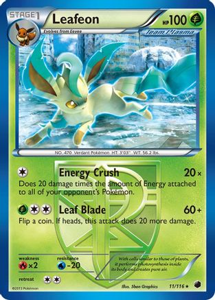 Leafeon (Team Plasma) 11/116 - [Plasma Freeze]