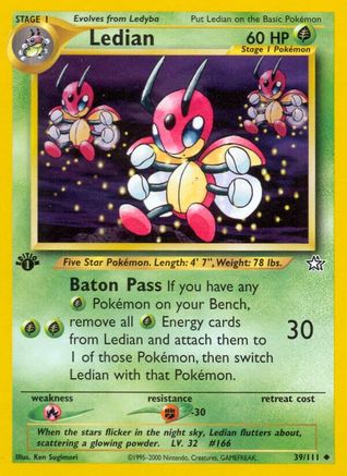 Ledian 39/111 - [Neo Genesis] 1st Edition