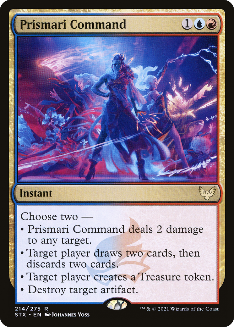 Prismari Command (STX-214) - [Strixhaven: School of Mages]