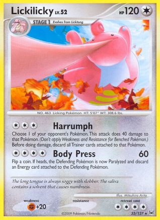 Lickilicky/127 - [Platinum]