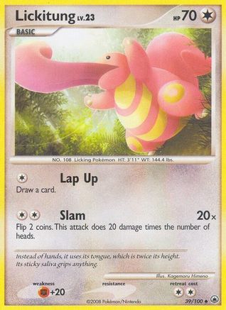 Lickitung (39/100) [Diamant &amp; Perle : Majestic Dawn] 