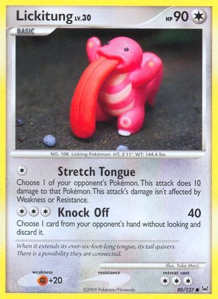 Lickitung (80/127) [Platine : Ensemble de base] 