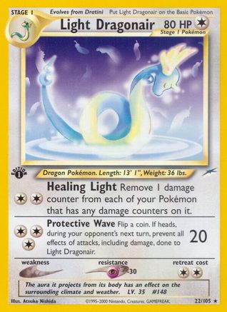 Light Dragonair 22/105 - [Neo Destiny] 1st Edition