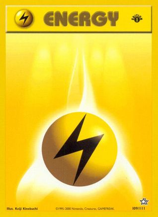 Lightning Energy (109/111) [Neo Genesis Unlimited]