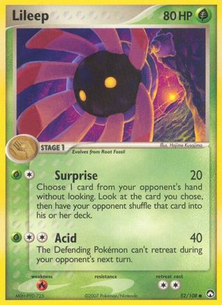 Lileep/108 - [Power Keepers] Reverse Holofoil