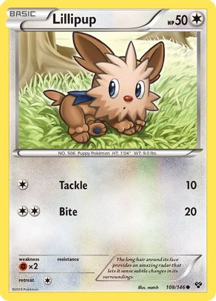 Lillipup (108/146) [XY: Base Set]