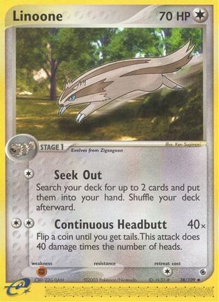 Linéon (38/109) [EX : Rubis et Saphir] 
