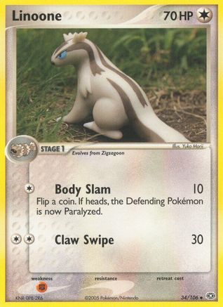 Linoone/106 - [Emerald] Reverse Holofoil