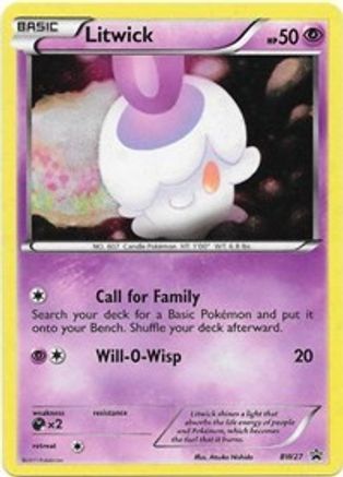 Litwick (BW27) [Noir et blanc : promotions Black Star] 