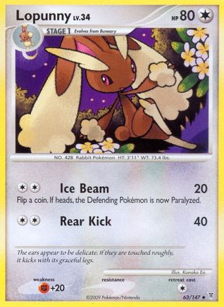 Lopunny (63/147) [Platine : Vainqueurs Suprêmes] 