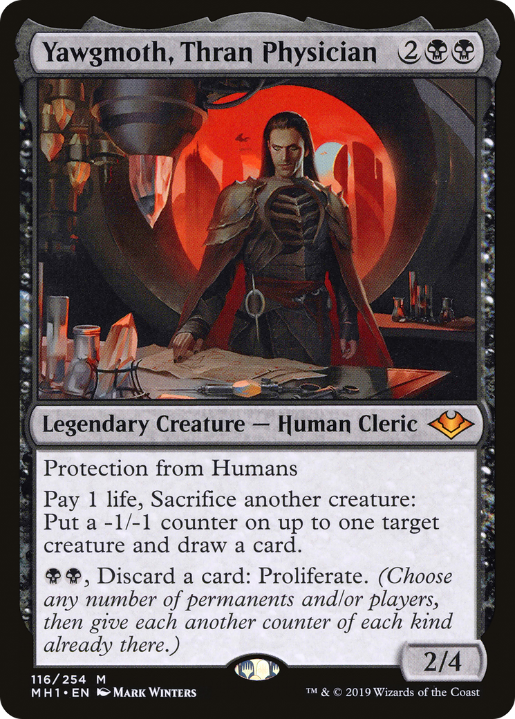 Yawgmoth, Thran Physician (MH1-116) - [Modern Horizons]