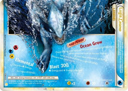 Lugia Legend (Bottom) 114/123 - [HeartGold SoulSilver] Holofoil