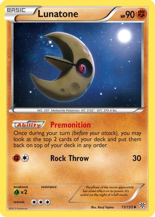 Lunatone/135 - [Plasma Storm]