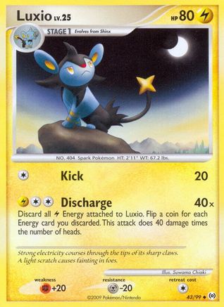 Luxio (43/99) [Platine : Arceus] 