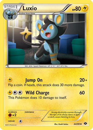 Luxio (44/99) [Noir et blanc : prochains destins] 