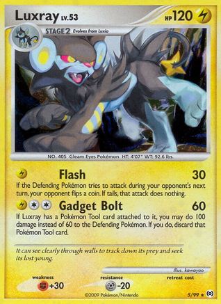 Luxray (5/99) [Platine : Arceus] 