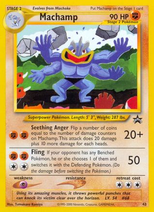 Machamp (43) [Wizards of the Coast: Black Star Promos] 