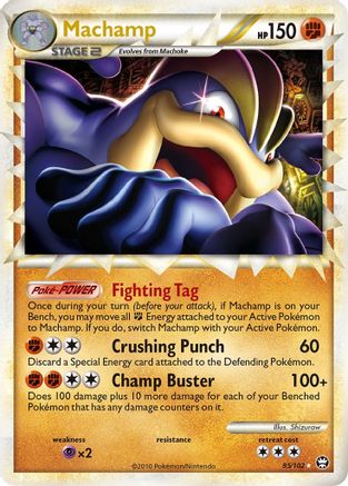 Machamp (95/102) [HeartGold &amp; SoulSilver : Triomphant] 