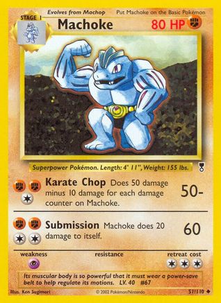 Machoke 51/110 - [Legendary Collection]