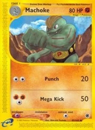 Machoke (85/165) [Expédition : Ensemble de base] 