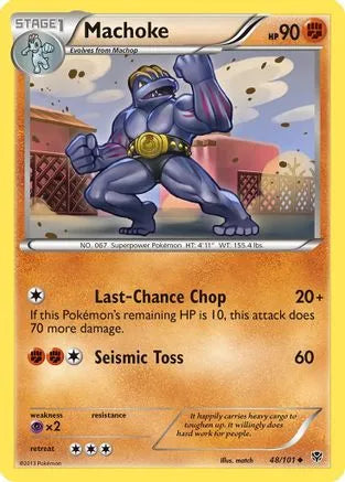 Machoke (48/101) [Noir et blanc : explosion de plasma] 