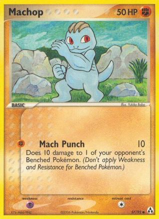 Machop/92 - [Legend Maker] Reverse Holofoil