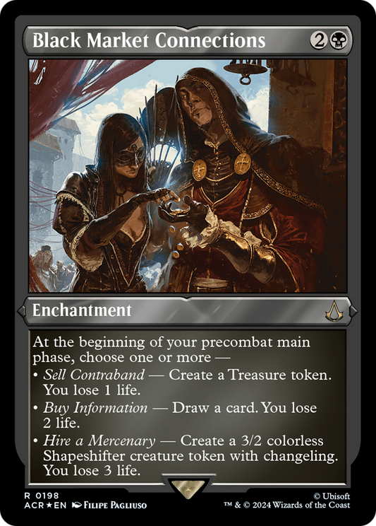 Black Market Connections (ACR-198) - [Assassin's Creed] Etched Foil