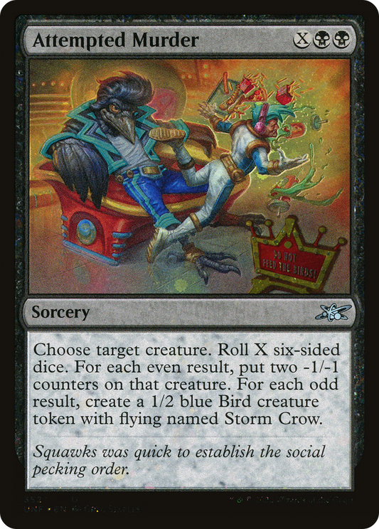 Attempted Murder (UNF-352) - [Unfinity] Foil