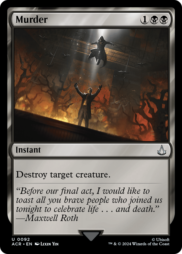 Murder (ACR-092) - [Assassin's Creed] Foil