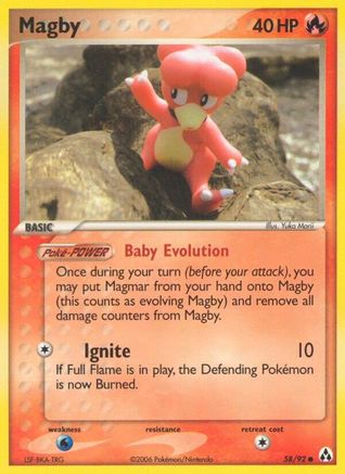 Magby 58/92 - [Legend Maker]