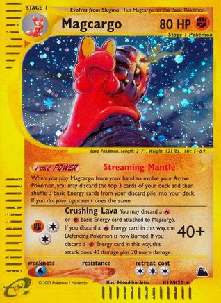 Magcargo (H17)/144 - [Skyridge] Holofoil
