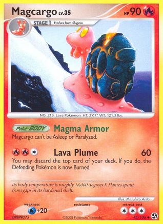 Magcargo (45/106) [Diamant &amp; Perle : Grandes rencontres] 
