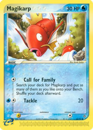 Magikarpe (60/97) [EX : Dragon] 