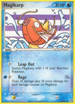 Magikarp 64/107 - [Deoxys] Reverse Holofoil