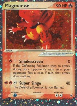 Magmar ex/109 - [Ruby and Sapphire] Holofoil