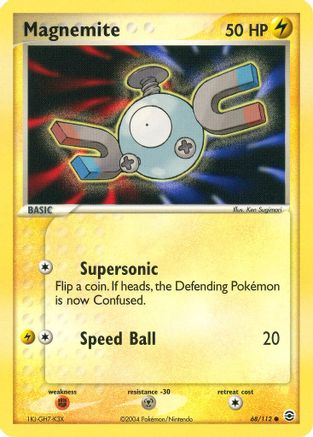 Magnemite 68/112 - [FireRed & LeafGreen]