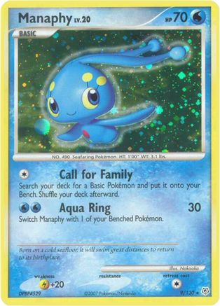 Manaphy (9/130) [Diamant et Perle : Ensemble de base] 