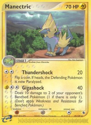 Manectric (39/109) [EX : Rubis et Saphir] 