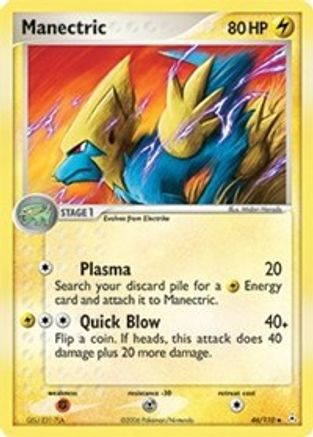 Manectric (46/110) [EX : Fantômes de Holon] 