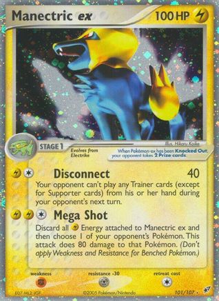 Manectric ex (101/107) [EX : Deoxys] 