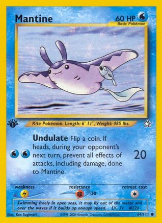 Mantine 64/111 - [Neo Genesis] 1st Edition