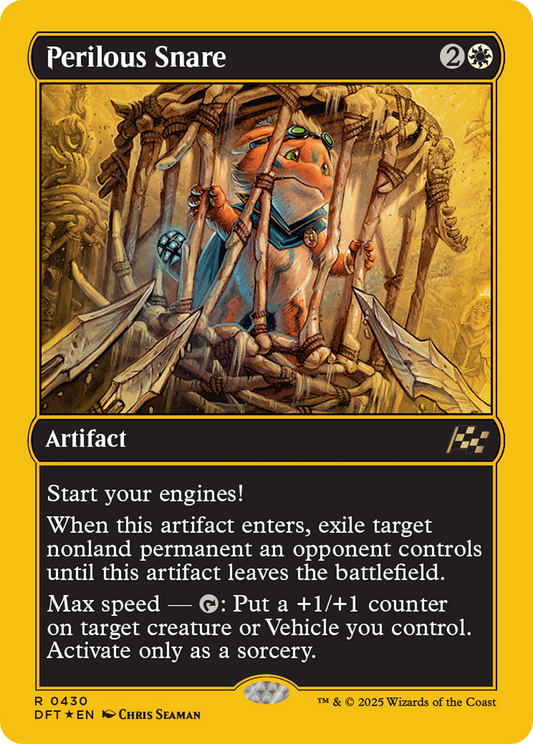 Perilous Snare (DFT-430) - [Aetherdrift] Foil