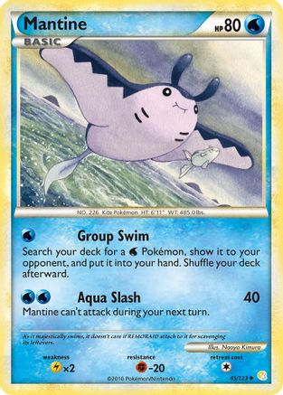 Mantine 45/123 - [HeartGold SoulSilver]