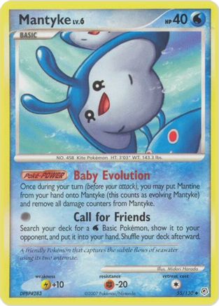 Mantyke (55/130) [Diamant et perle : ensemble de base] 
