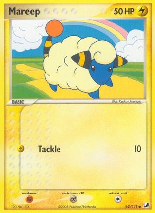 Mareep 62/115 - [Unseen Forces] Reverse Holofoil