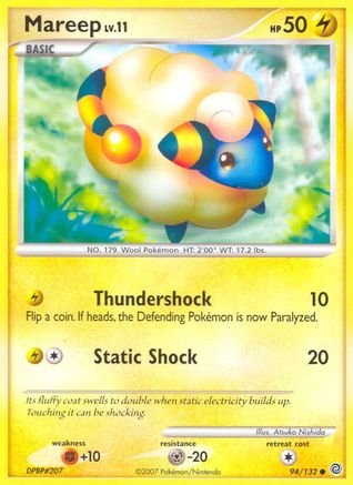 Mareep 94/132 - [Secret Wonders]