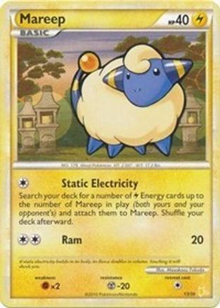 Mareep (#20) - [HGSS Trainer Kit Gyarados & Raichu]