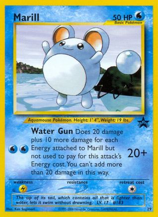 Marill 29/53 - [WoTC Promo]