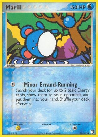 Marill 68/109 - [Team Rocket Returns] Reverse Holofoil