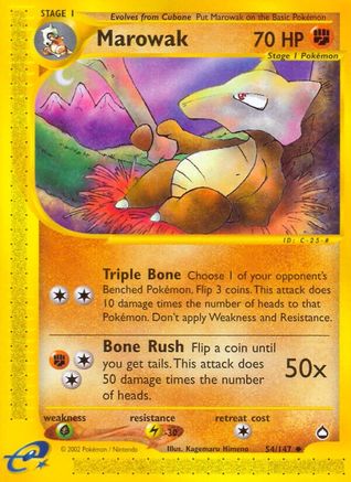 Marowak/147 - [Aquapolis]